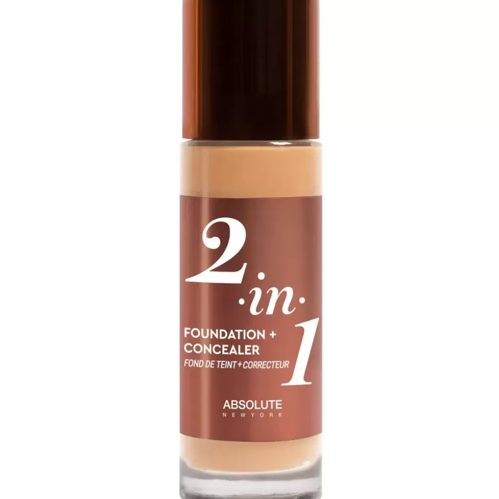 ABSOLUTE NEW YORK Fond De Teint Correcteur 2-En-1 - Warm Sand Shop