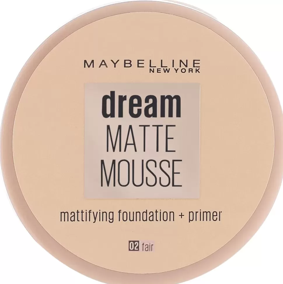 MAYBELLINE Fond De Teint Dream Matte Mousse - 02 Fair Fashion