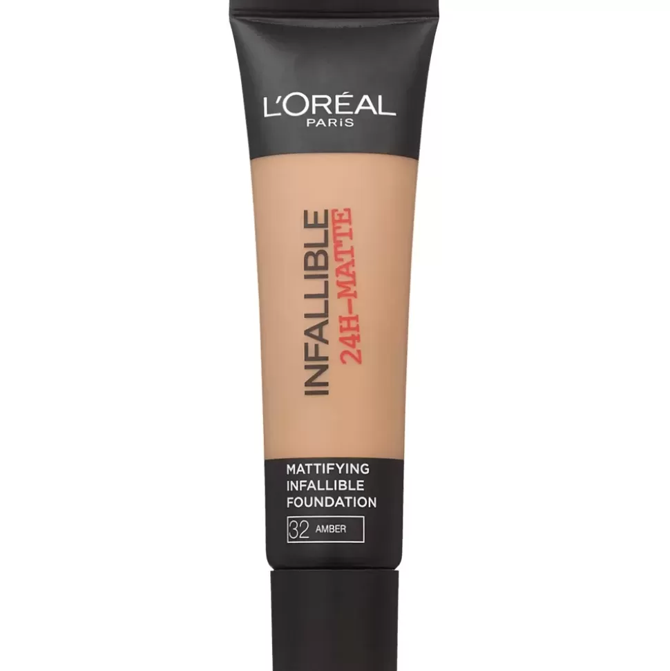 L'OREAL Fond De Teint Liquide Infaillible 24H Mat - 32 Amber Cheap