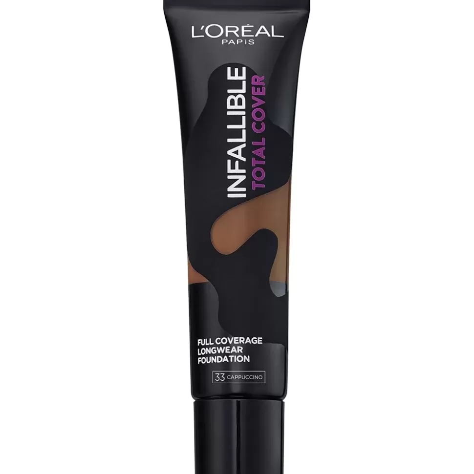 L'OREAL Fond De Teint Liquide Infaillible Total Cover – 33 Cappucino Best