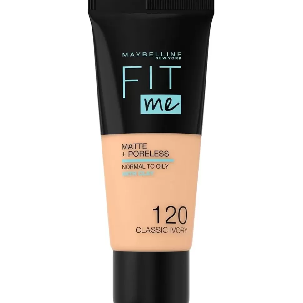 MAYBELLINE Fond De Teint Matifiant Fit Me! - 120 Beige Rose New