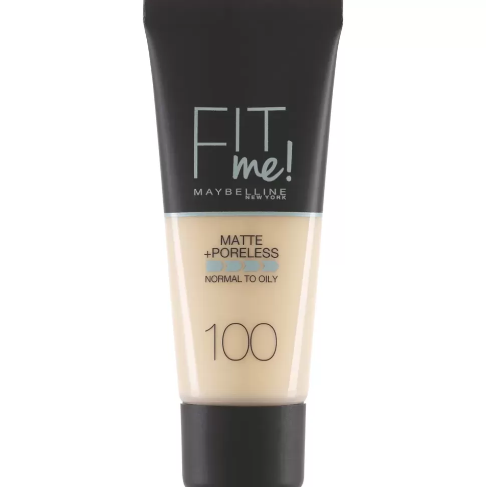 MAYBELLINE Fond De Teint Matifiant Fit Me ! - 100 Ivoire Dore Sale