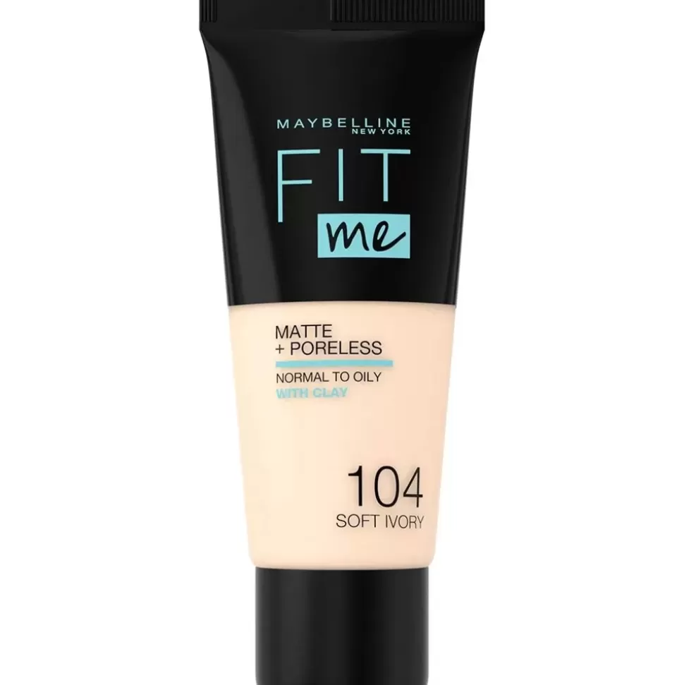 MAYBELLINE Fond De Teint Matifiant Fit Me ! - 104 Ivoire Rose Discount