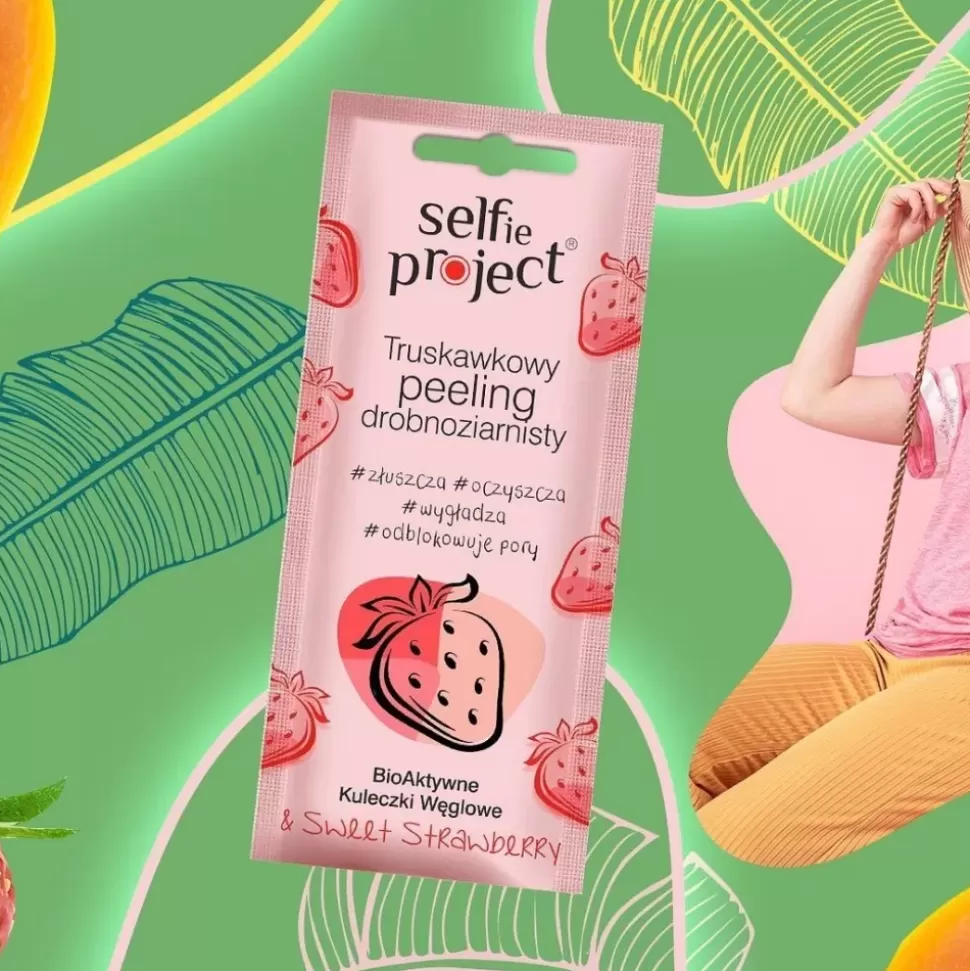 SELFIE PROJECT Gommage Visage Doux - Fraise Sale