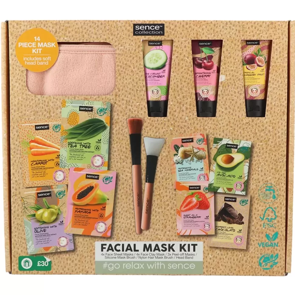 SENCE Grand Coffret Masques Visage - Planet Love Hot