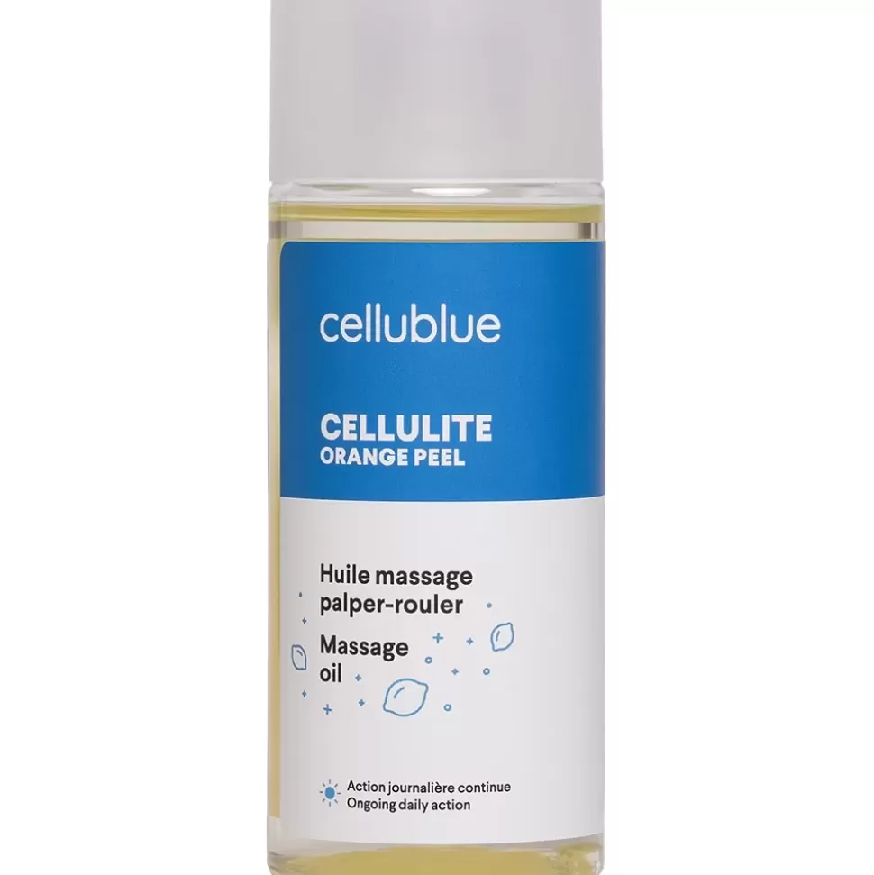 CELLUBLUE Huile Massage Palper-Rouler Cellulite Shop