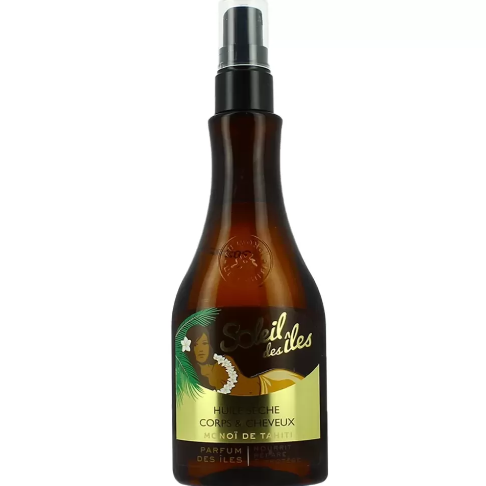 SOLEIL DES ILES Huile Seche - Corps & Cheveux - Monoi De Tahiti New