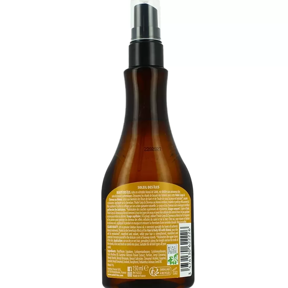 SOLEIL DES ILES Huile Seche - Corps & Cheveux - Monoi De Tahiti New