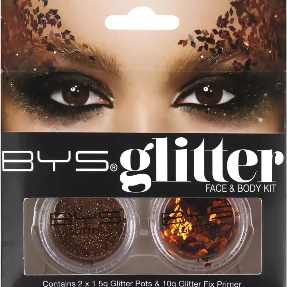 BYS Kit Paillettes Glitter Face & Body - Bronze Online