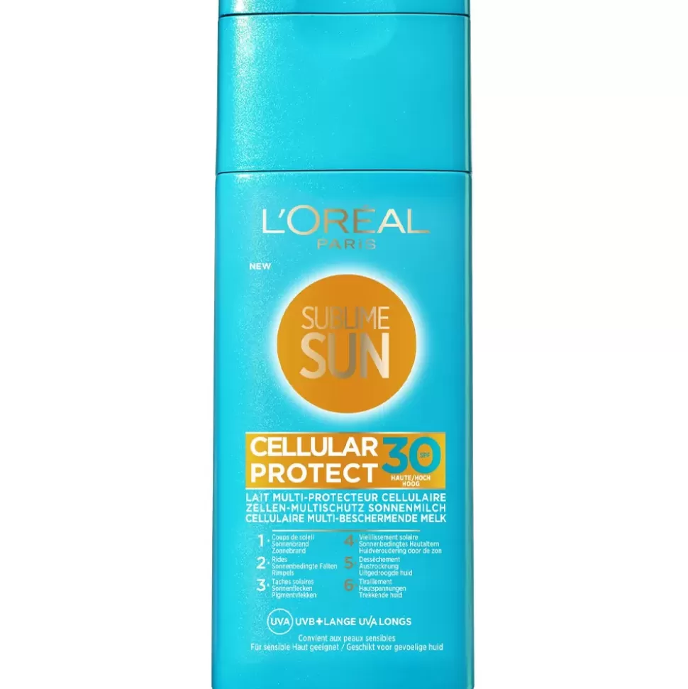 L'OREAL Lait Cellular Protect Sublime Sun Spf 30 Flash Sale