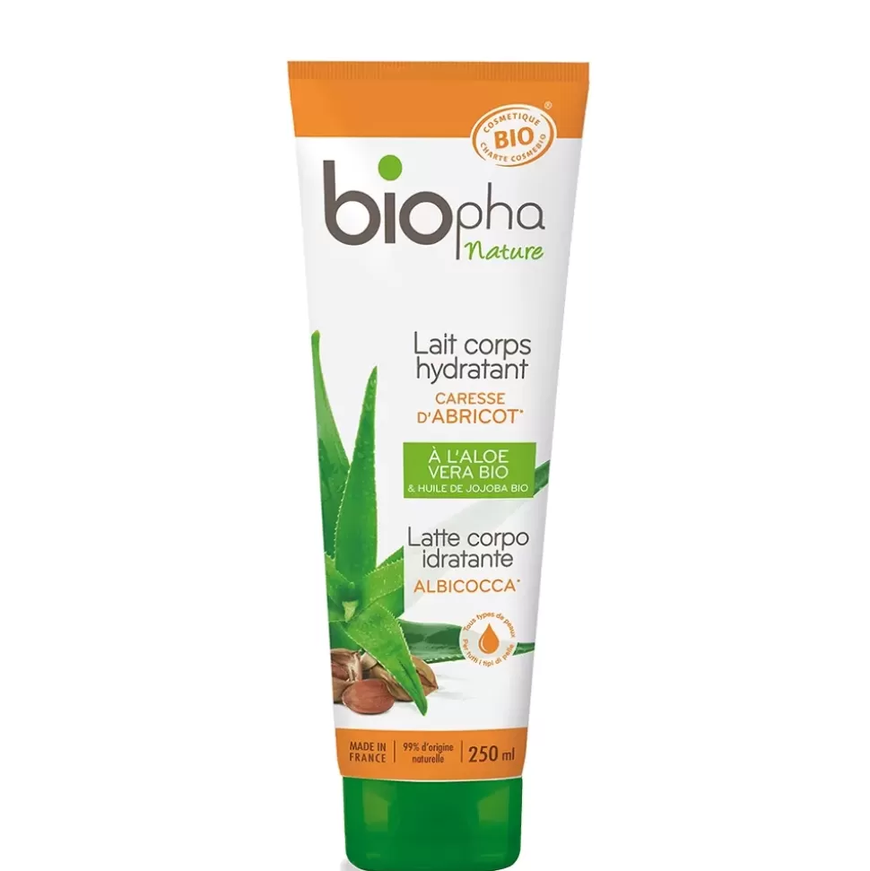 BIOPHA NATURE Lait Corps Hydratant - Caresse D'Abricot Sale