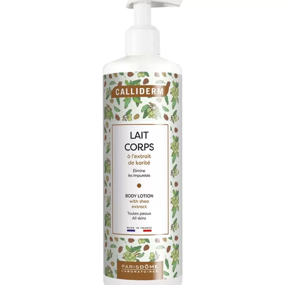 CALLIDERM Lait Corps Nourrisant Au Beurre De Karite Bio New