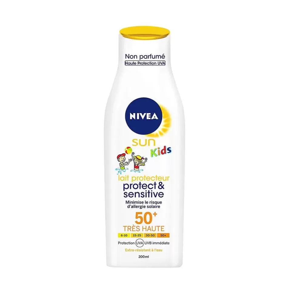 NIVEA Lait Solaire Protect & Sensitive Kids Spf 50+ Best Sale