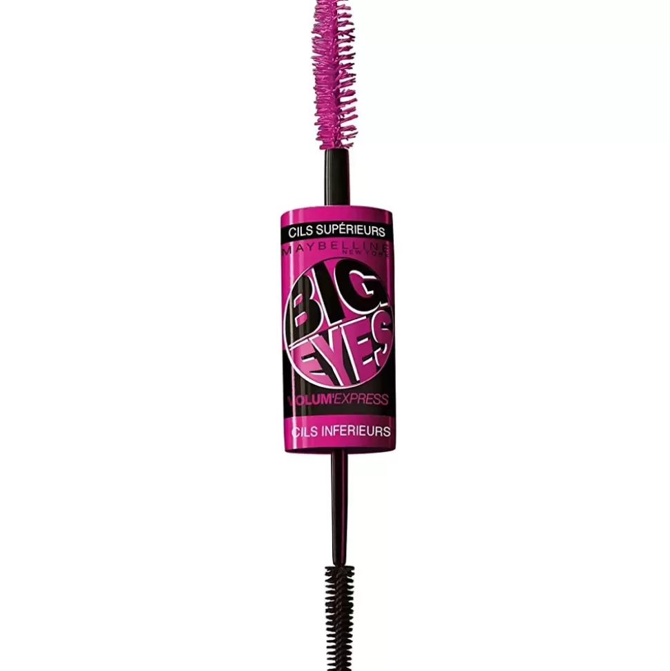 MAYBELLINE Mascara Big Eyes 2 En 1 - Black New