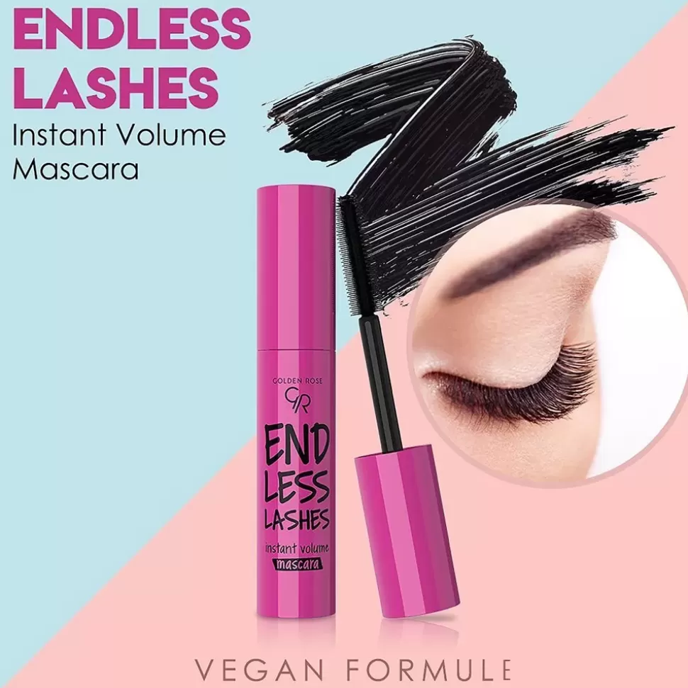 GOLDEN ROSE Mascara Endless Lashes Clearance