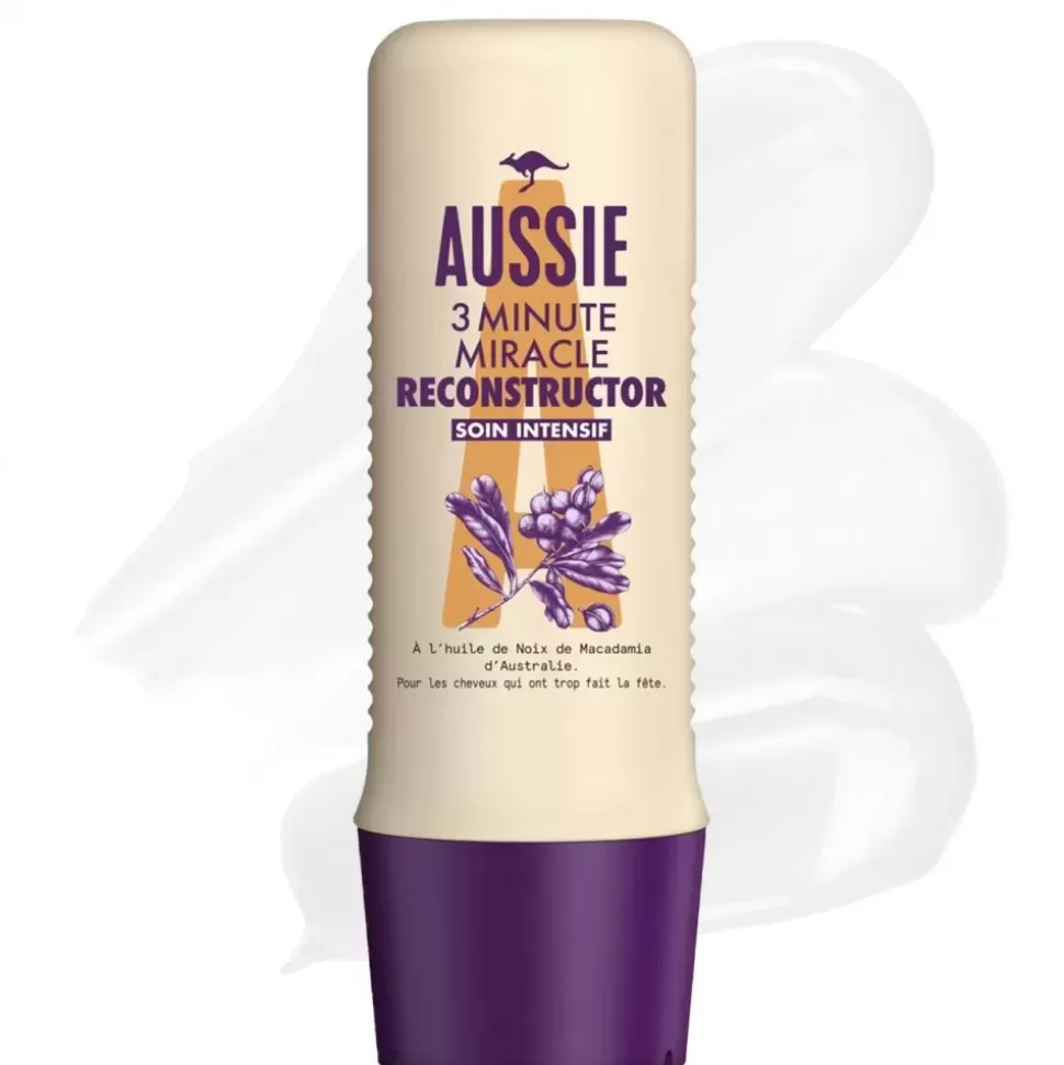 AUSSIE Masque Cheveux 3 Minutes - Reconstructor Store