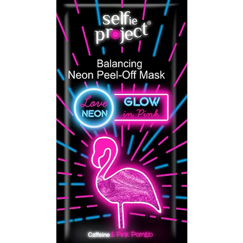 SELFIE PROJECT Masque Peel-Off Neon - Glow In Pink Best Sale