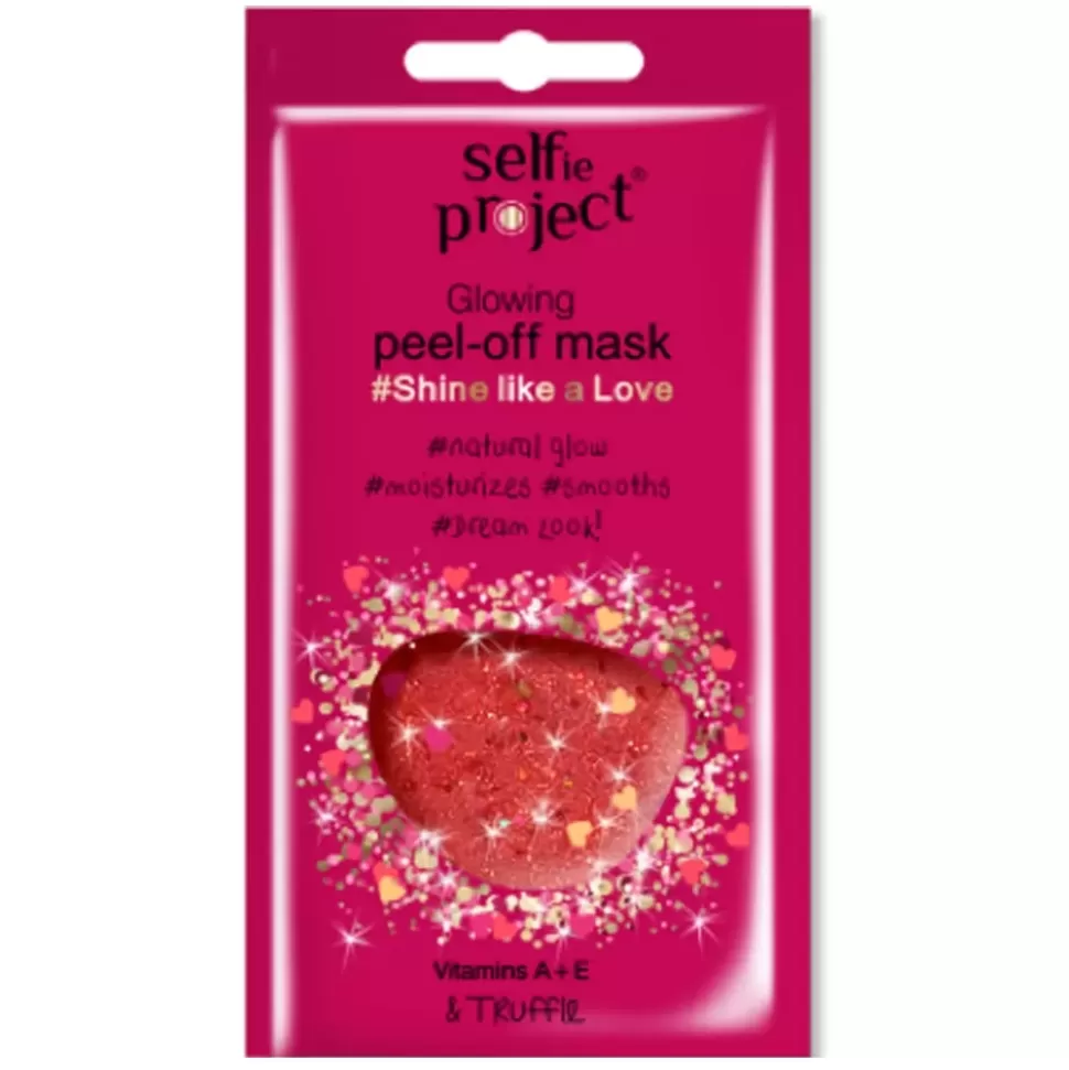 SELFIE PROJECT Masque Peel-Off "Shine Like A Love" - Illuminateur Best