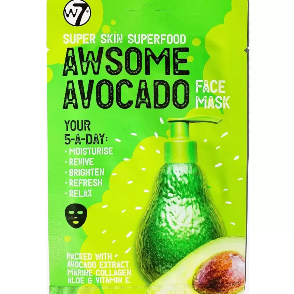 W7 Masque Superfood Hydratant - Awsome Avocado Shop