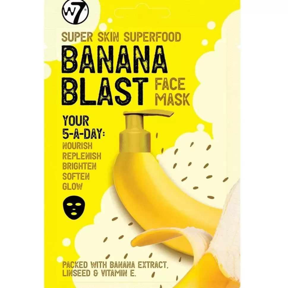 W7 Masque Superfood Nourrissant - Banana Blast Discount