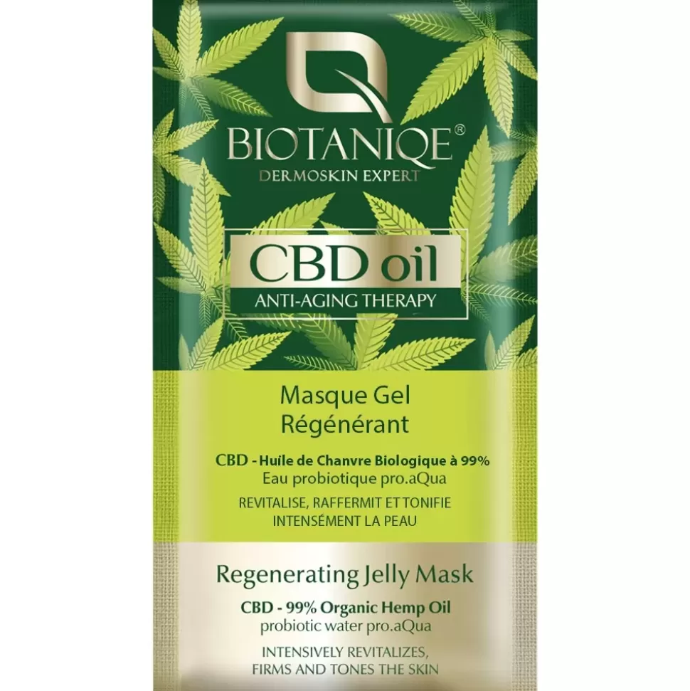 BIOTANIQE Masque Visage Gel - Cbd Oil Hot