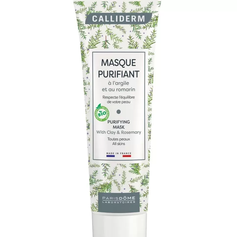 CALLIDERM Masque Visage Purifiant - Argile Et Romarin Hot