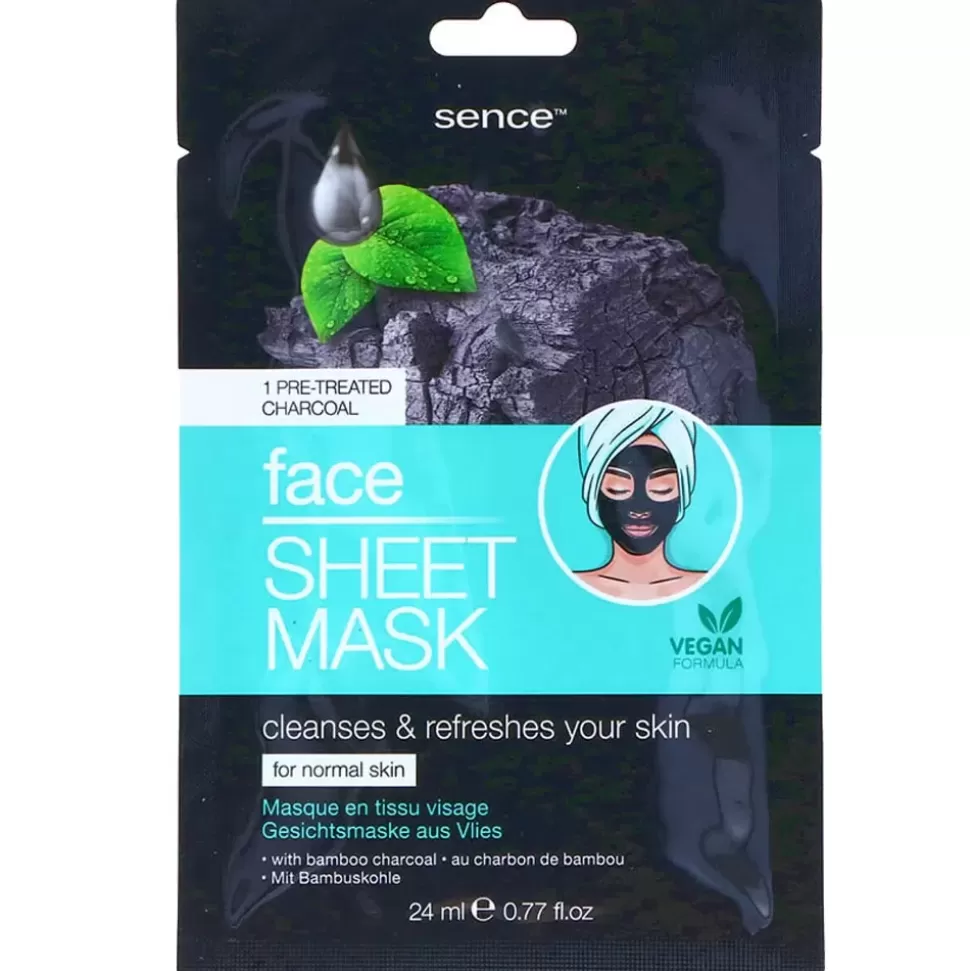 SENCE Masque Visage Tissu Bamboo Charbon Discount