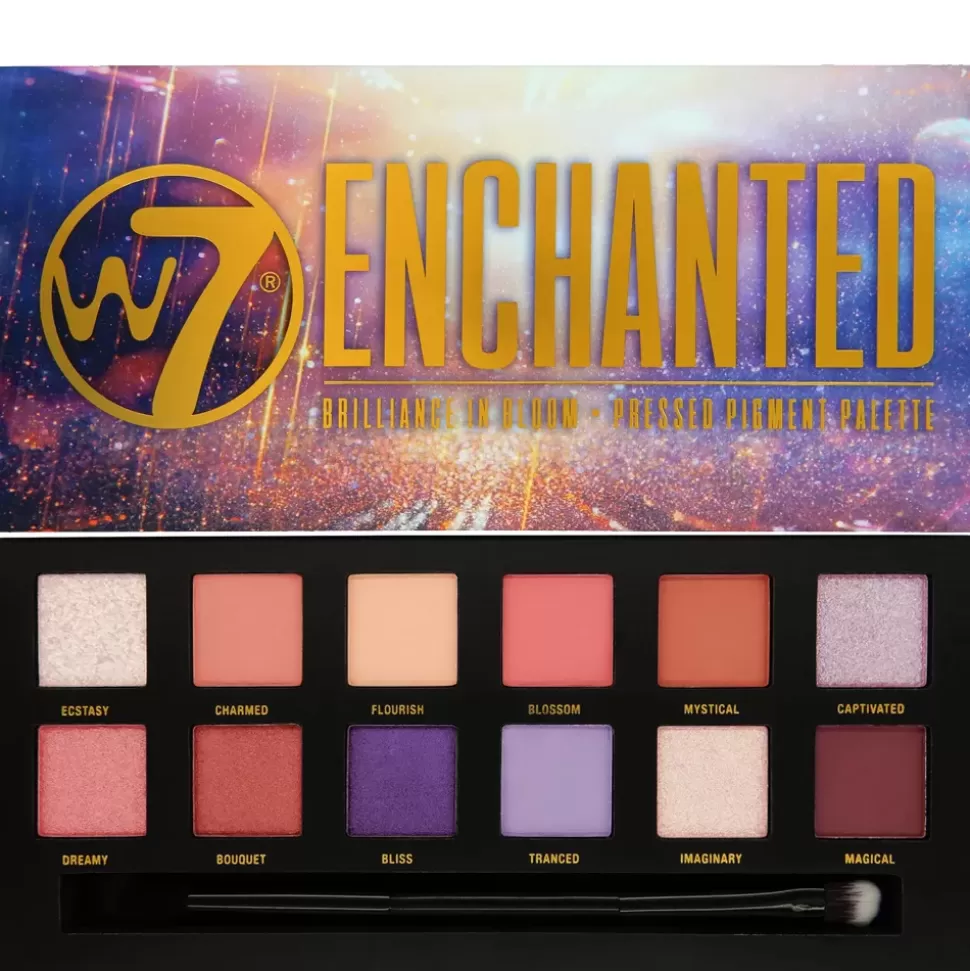 W7 Palette 12 Fards A Paupières - Enchanted New