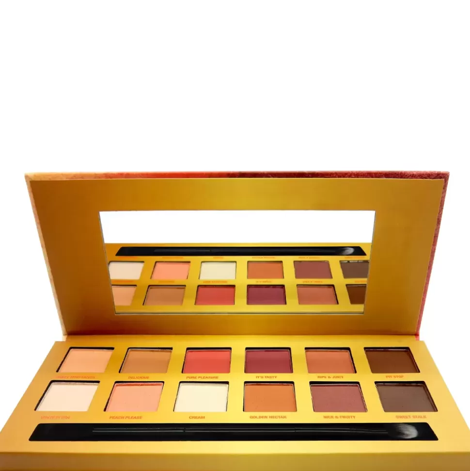 W7 Palette 12 Fards A Paupières Life'S A Peach Flash Sale