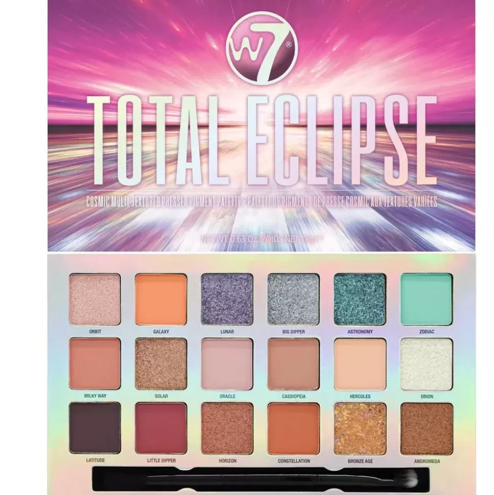 W7 Palette 18 Fards A Paupières - Total Eclipse Flash Sale