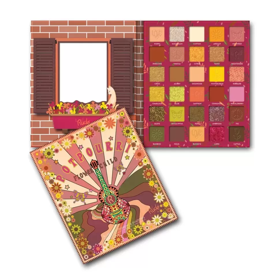 RUDE COSMETICS Palette 30 Fards A Paupières - Potpourri Store