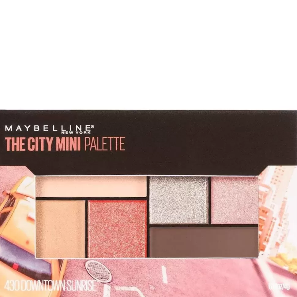 MAYBELLINE Palette 6 Fards - The City Mini Palette - Downtown Sunrise Fashion