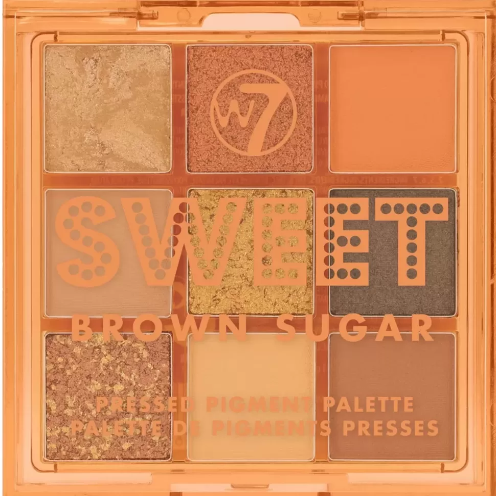 W7 Palette 9 Fards A Paupières - Sweet Brown Sugar Sale