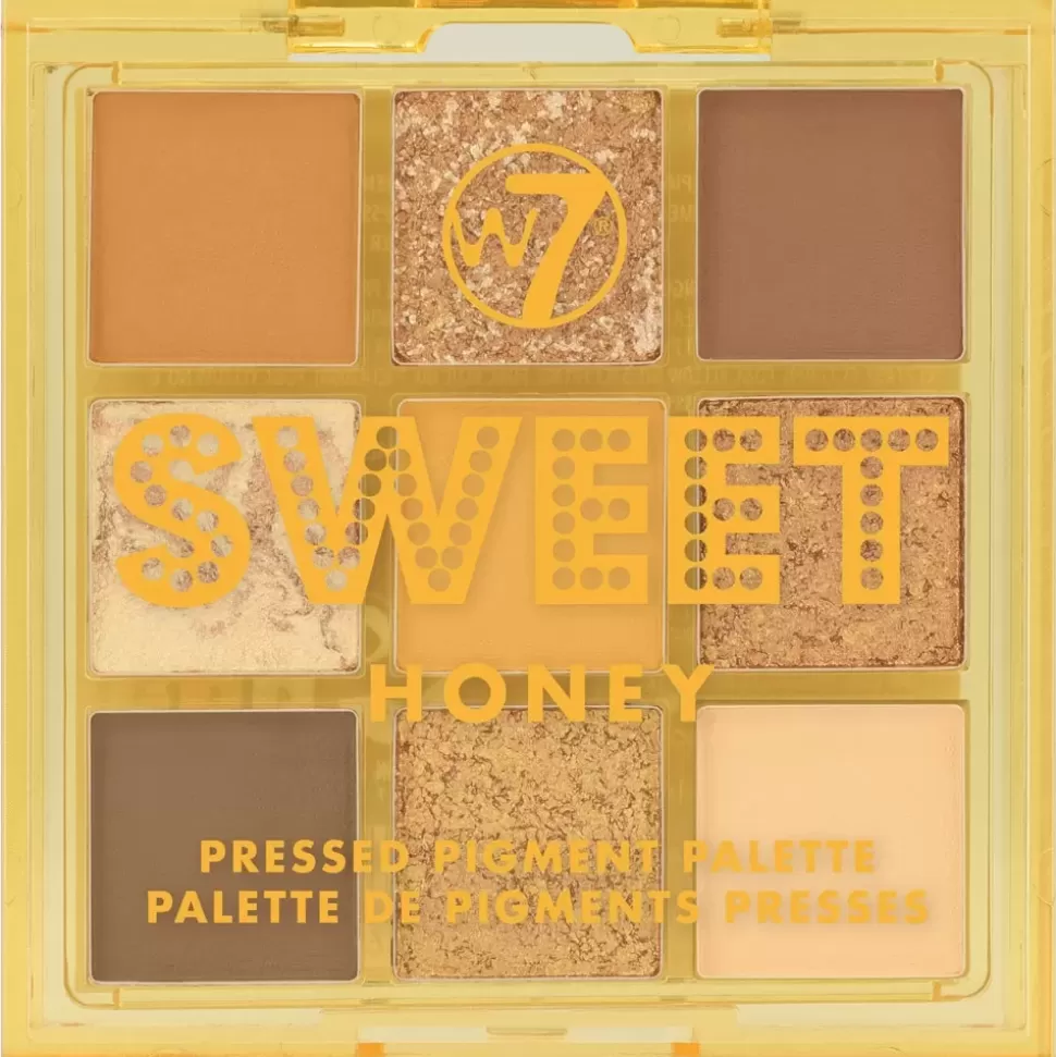 W7 Palette 9 Fards A Paupières - Sweet Honey Best Sale