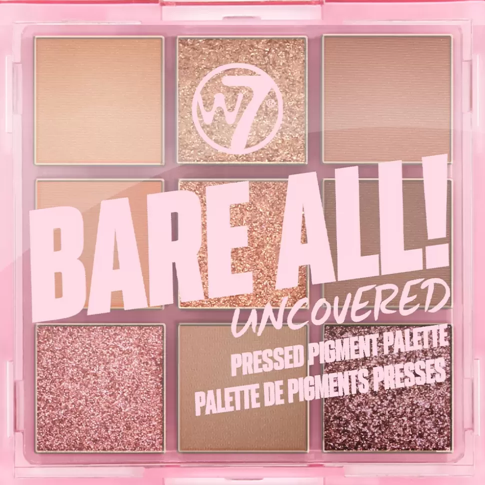 W7 Palette Bare All - Uncovered Discount