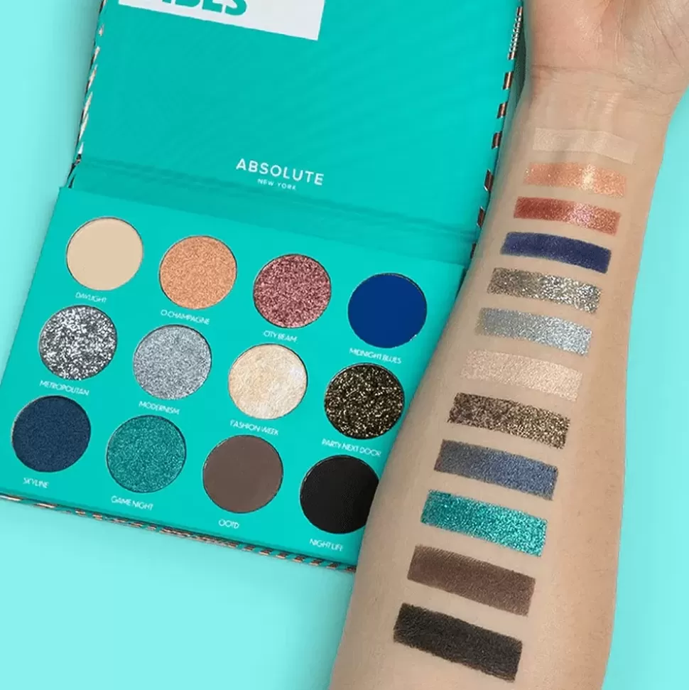 ABSOLUTE NEW YORK Palette Fards A Paupières - Metropolitan Vibes Store