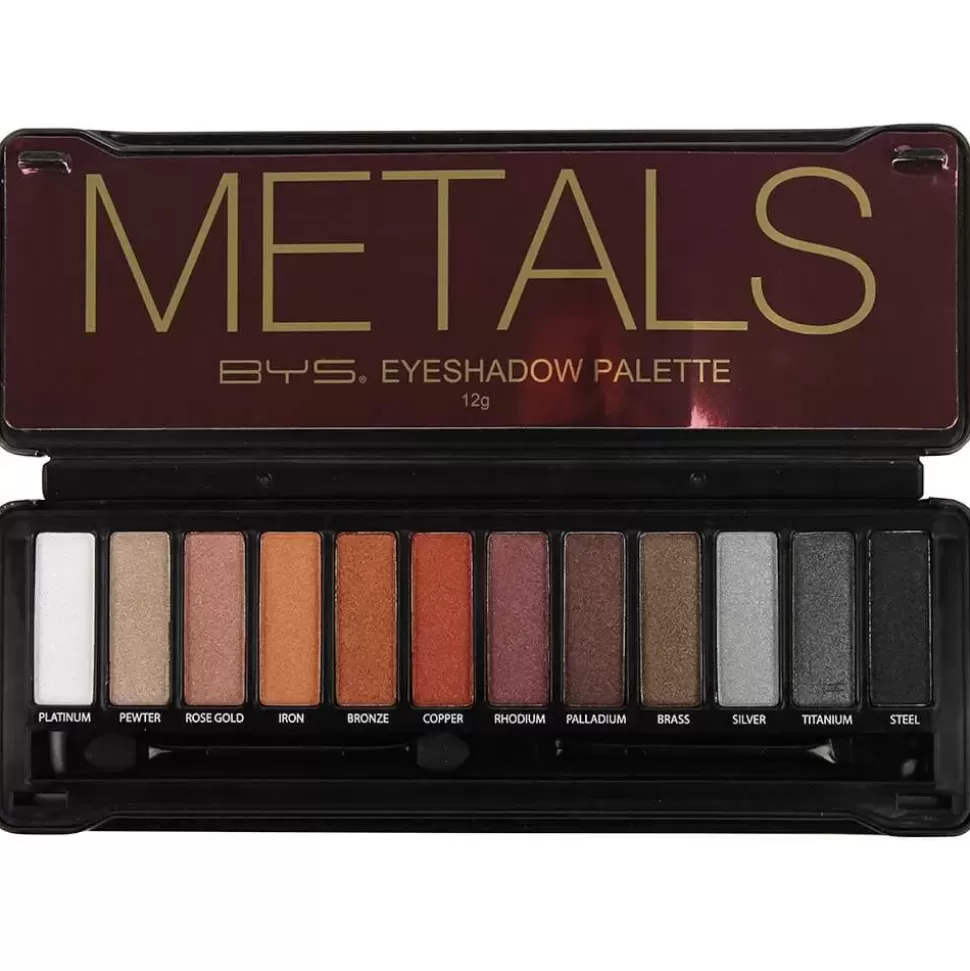 BYS Palette Make-Up Artist Metals Best