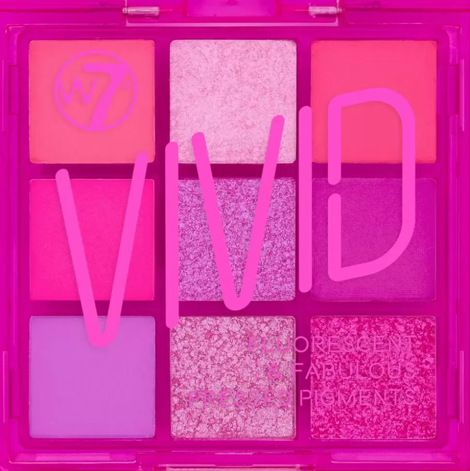 W7 Palette Vivid Punchy Pink Cheap