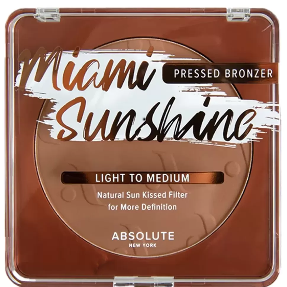 ABSOLUTE NEW YORK Poudre Bronzante - Miami Sunshine - Light Hot