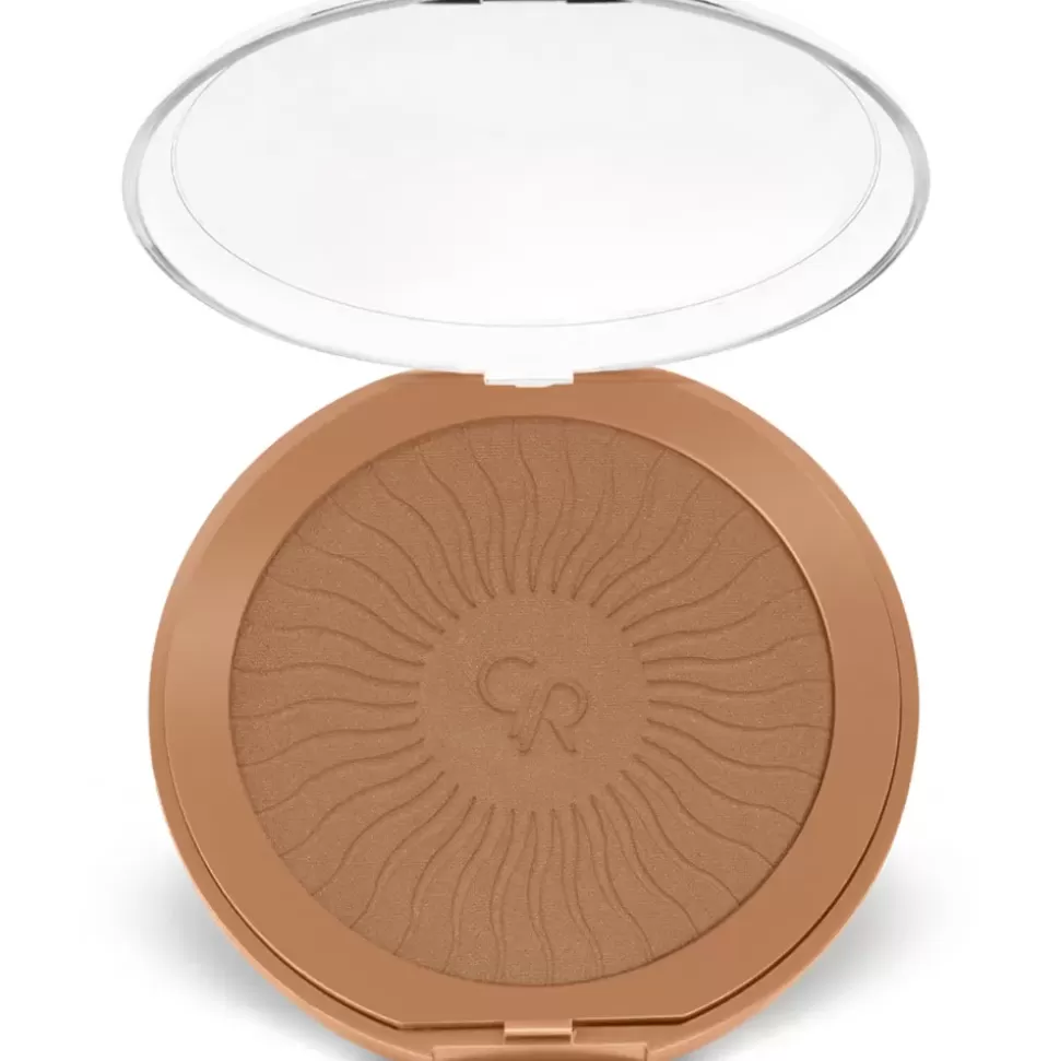 GOLDEN ROSE Poudre Compacte Bronzante Terra Spf 15 - N°104 Cannelle Fashion