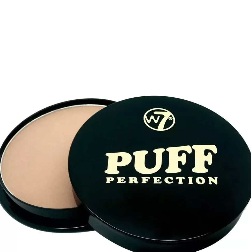 W7 Poudre Compacte Puff Perfection - Medium Beige Hot