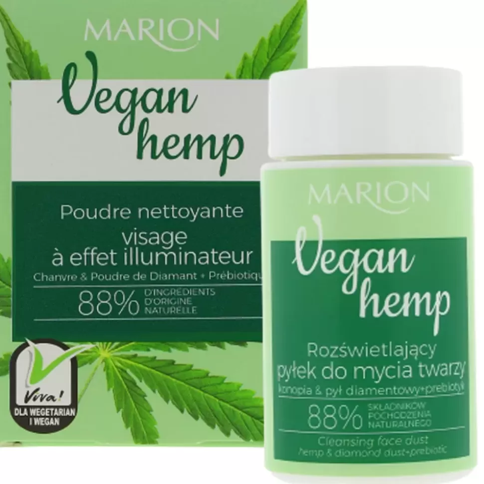 MARION Poudre Nettoyante Illuminatrice - Vegan Hemp Best