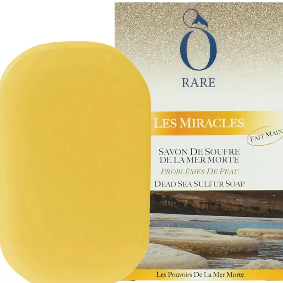 O RARE Savon De Soufre De La Mer Morte - Les Miracles Fashion