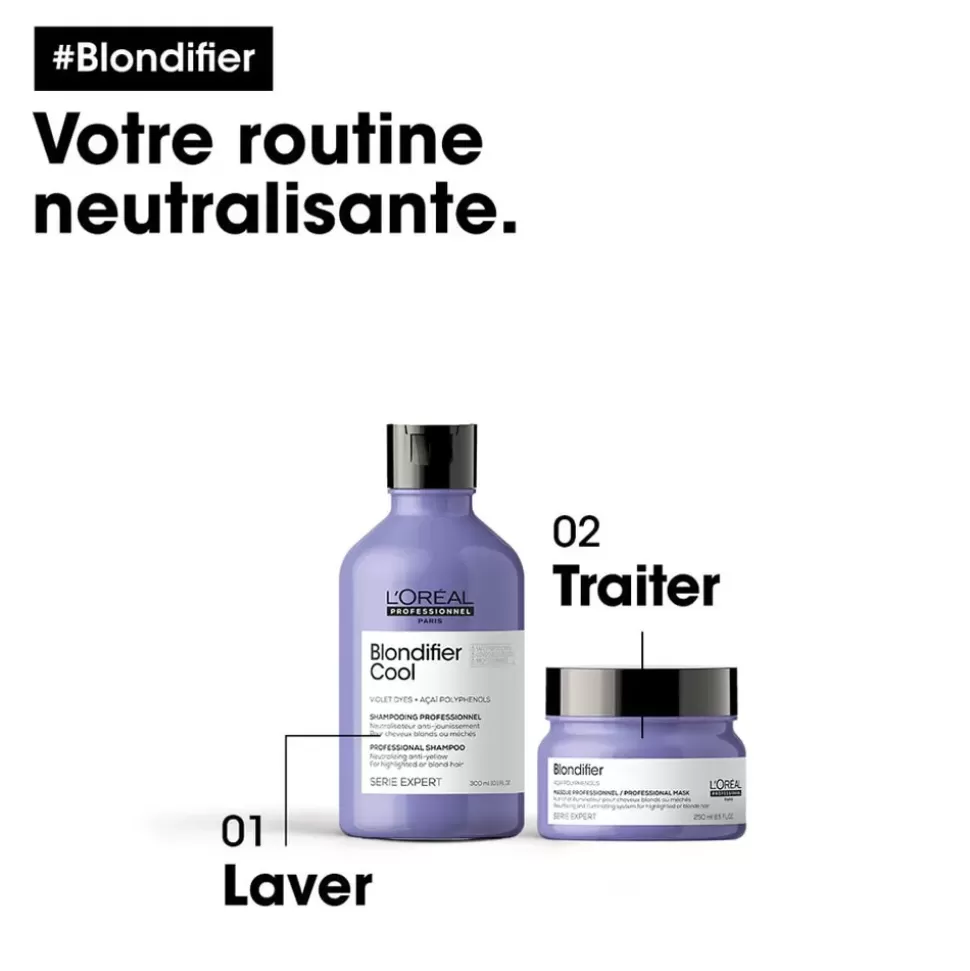 L'OREAL PRO Shampoing Blondifier Cool - Neutralisateur - Serie Expert Fashion