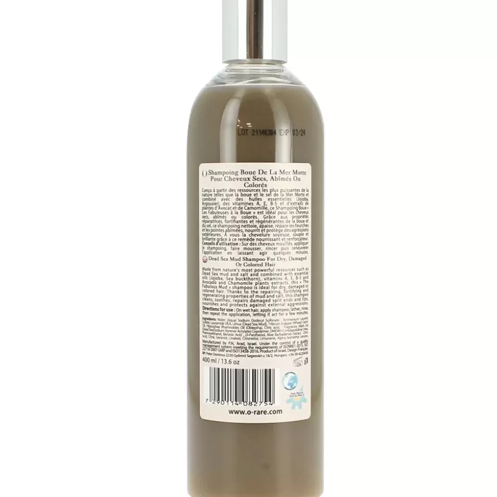 O RARE Shampoing De Boue De La Mer Morte - Cheveux Secs, Abimes Ou Colores - Les Fabuleuses Sale