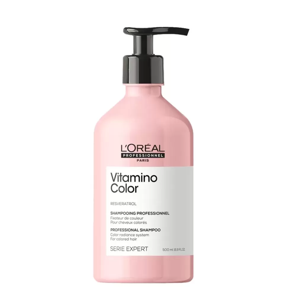 L'OREAL PRO Shampoing Vitamino Color - Fixateur Couleur - Serie Expert New