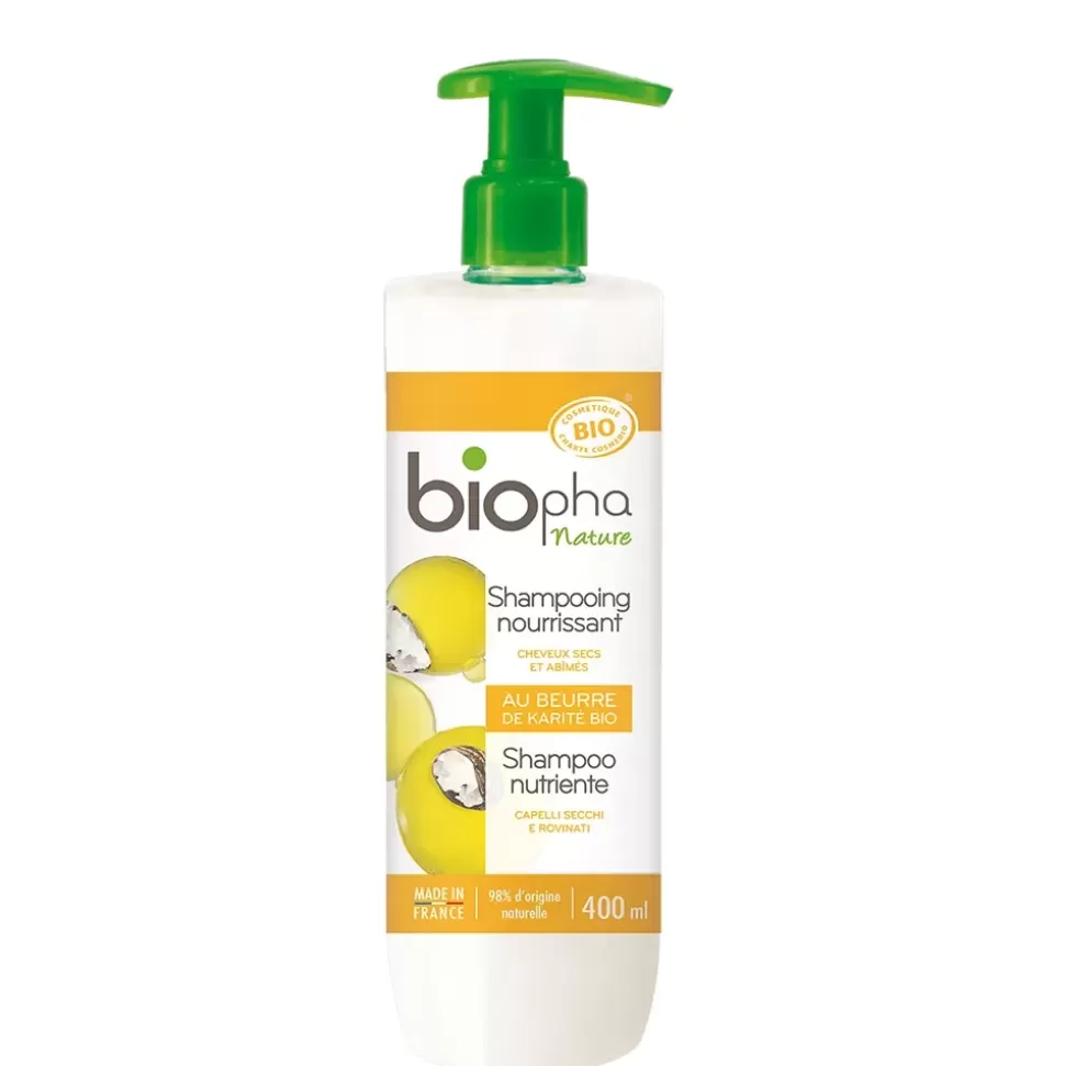 BIOPHA NATURE Shampooing Nourrissant Au Beurre De Karite Shop