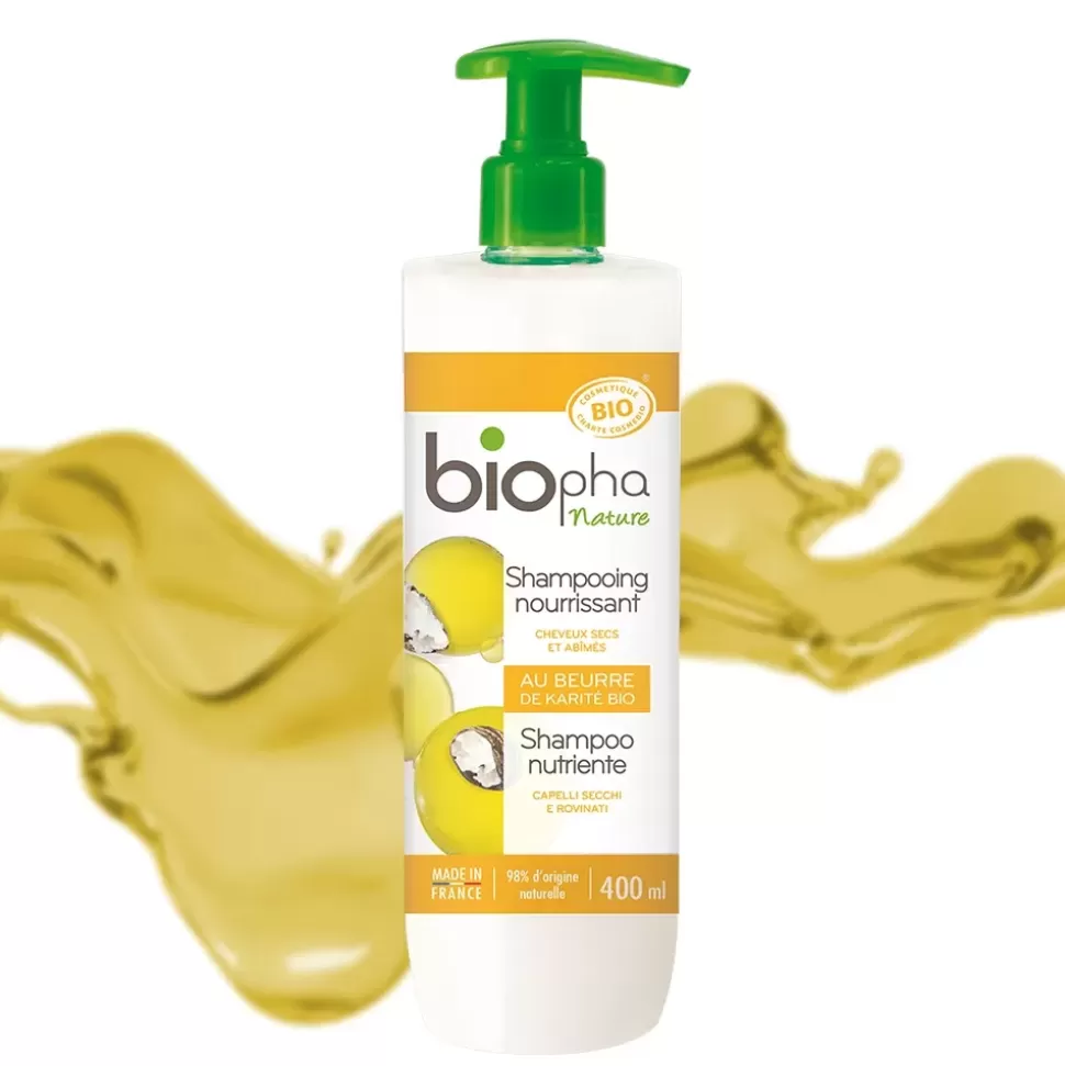 BIOPHA NATURE Shampooing Nourrissant Au Beurre De Karite Shop