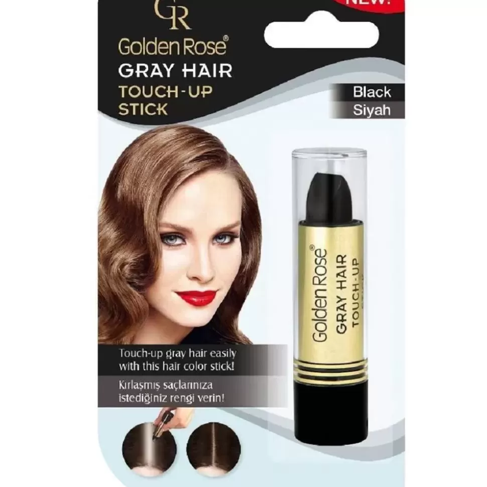 GOLDEN ROSE Stick Cheveux Touch-Up - Black New