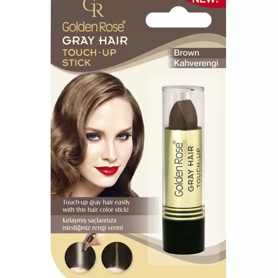 GOLDEN ROSE Stick Cheveux Touch-Up - Brown Clearance